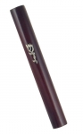 Dark brown Wood Mezuzah Case