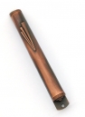 Red Pewter Mezuzah