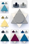Star Of David Traveling Shabbat Candlesticks