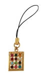 Gold Filled "Choshen" 12 Tribes Cellphone Charm