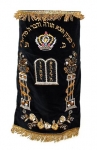 Dark Blue Mantle with flower design