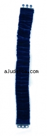 Dark Blue Torah Belt by aJudaica