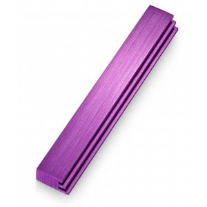 Adi Sidler Laser Cut Steps Design Mezuzah Case - Purple