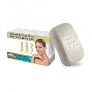 H&B Dead Sea Bar of Soap  Mineral Peeling Soap