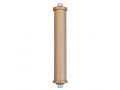 Agayof Cylinder Mezuzah Case with Shema Prayer, Light Colors - 5 Inches Height
