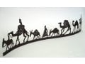 David Gerstein Free Standing Double Sided Sculpture - Caravan Silk Route