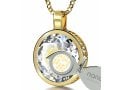 I Love You Pendant By Nano Gold - Gold Plate