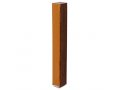 Wood-like Plastic Mezuzah Case, Dark Brown  Option: for 10cm or 12 cm Scroll