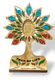 Standing Sculpture, Colorful Tree of Life with Home Blessing - 3 Languages Option