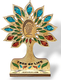 Standing Sculpture, Colorful Tree of Life with Home Blessing - 3 Languages Option