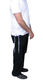 Adult White T-Shirt with Tzitzit