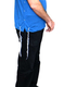 Adult Denim Blue T-Shirt with Tzitzit