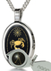 Cancer Zodiac Pendant by Nano Jewelry