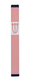 Agayof Mezuzah Case with Bubbly Dots Shin, Light Colors - 7 Inches Height