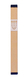 Agayof Mezuzah Case with Bubbly Dots Shin, Light Colors - 7 Inches Height