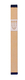 Agayof Mezuzah Case with Bubbly Dots Shin, Light Colors - 4 Inches Height
