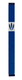 Agayof Mezuzah Case with Shin of Three Leaves, Dark Colors - 6 Inches Height