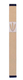 Agayof Mezuzah Case with Shin of Three Leaves, Light Colors - 7 Inches Height