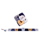 Agayof Compact Two-in-One Menorah and Dreidel - Choice of Colors