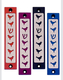 Agayof Mezuzah case, Six Doves and Shin in Dark Colors - 4 Inches Height