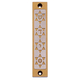 Agayof Mezuzah Case, Four Stars of David in Light Colors - 4 Inches Height