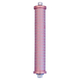 Agayof Cylinder Mezuzah Case with Shema Prayer, Light Colors - 5 Inches Height