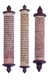 Agayof Mezuzah Case, Shama Prayer Words Etched on Stone - Various Lengths