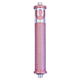 Agayof Cylinder Mezuzah Case with Shema Prayer and Shin, Light Colors - 4 Inches