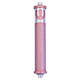 Agayof Cylinder Mezuzah Case, Shema and Curving Shin in Light Colors - 6 Inches