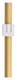 Agayof Cylinder Mezuzah Case with Square Shin, Light Colors - 5