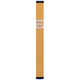 Agayof Pillar Mezuzah Case with Curving Shin, Light Colors - 6 Inches Height