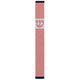 Agayof Pillar Mezuzah Case with Curving Shin, Light Colors - 5 Inches Height
