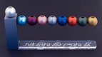 Agayof Hanukkah Menorah with Balls in Space - Miracles and Wonders Words