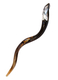 Collectors Hand Painted Yemenite Shofar - Peace of Jerusalem