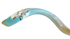 Collectors Hand Painted Yemenite Shofar - Jerusalem Prayer