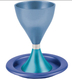 Yair Emanuel Contemporary Style Aluminum Kiddush Cup and Plate