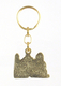 Colorful Metal Keychain - Jerusalem Image