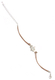 Rhodium Hamsa with crystals Bracelet on Leather Cord