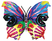 David Gerstein Double Sided Steel Wall Sculpture - Ruth Butterfly