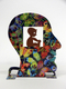 David Gerstein Free Standing Double Sided Head Sculpture - Baby