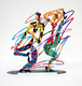David Gerstein Free Standing Double Sided Sculpture Figures - Rockers