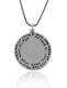 Silver Psalm Pendant by Golan Studio