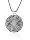 Silver Psalms Pendant by Golan Studio