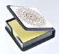 Dorit Judaica Decorative Memo Box, Mandala with Business Blessings - Hebrew