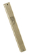 Aluminum Weather-proof Classic Mezuzah Case - Ivory