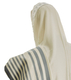 Talitnia Wool & Acrylic Tallit - Ohr (light) Design