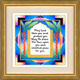 Dvora Black Wall Hanging, Hand Finished Aaronic Blessing - Hebrew or English