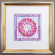 Dvora Black Daughters Blessing Hand-Finished Print 22K Gold Leaf Motifs