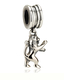 Silver Lion of Judah Bracelet Charm