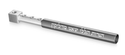 Adi Sidler Anodized Aluminum Travel Chanukah Menorah - Gray and Silver